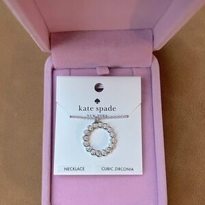 Kate Spade CZ necklace- NWT